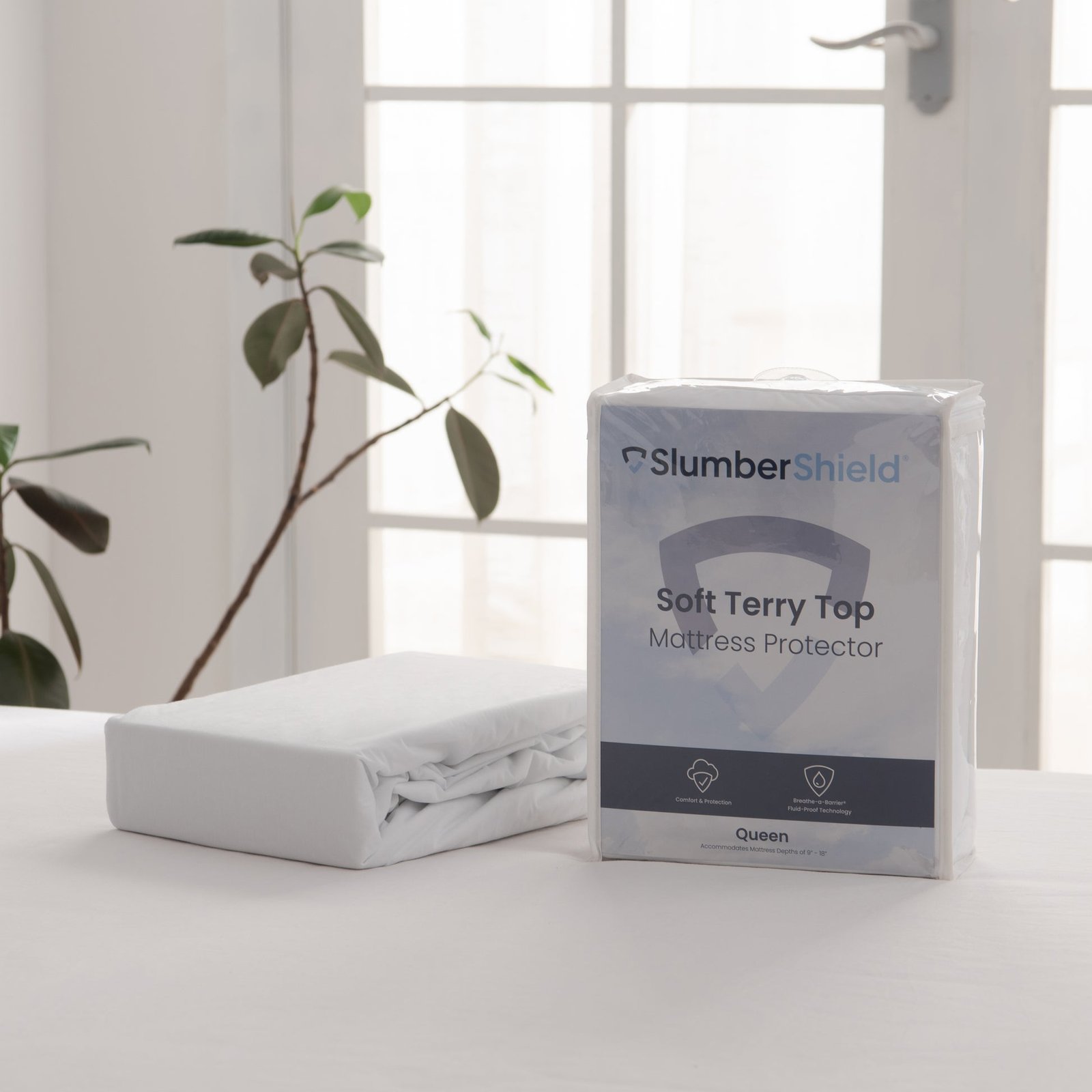 Soft Terry Top Mattress Protector - Image 2