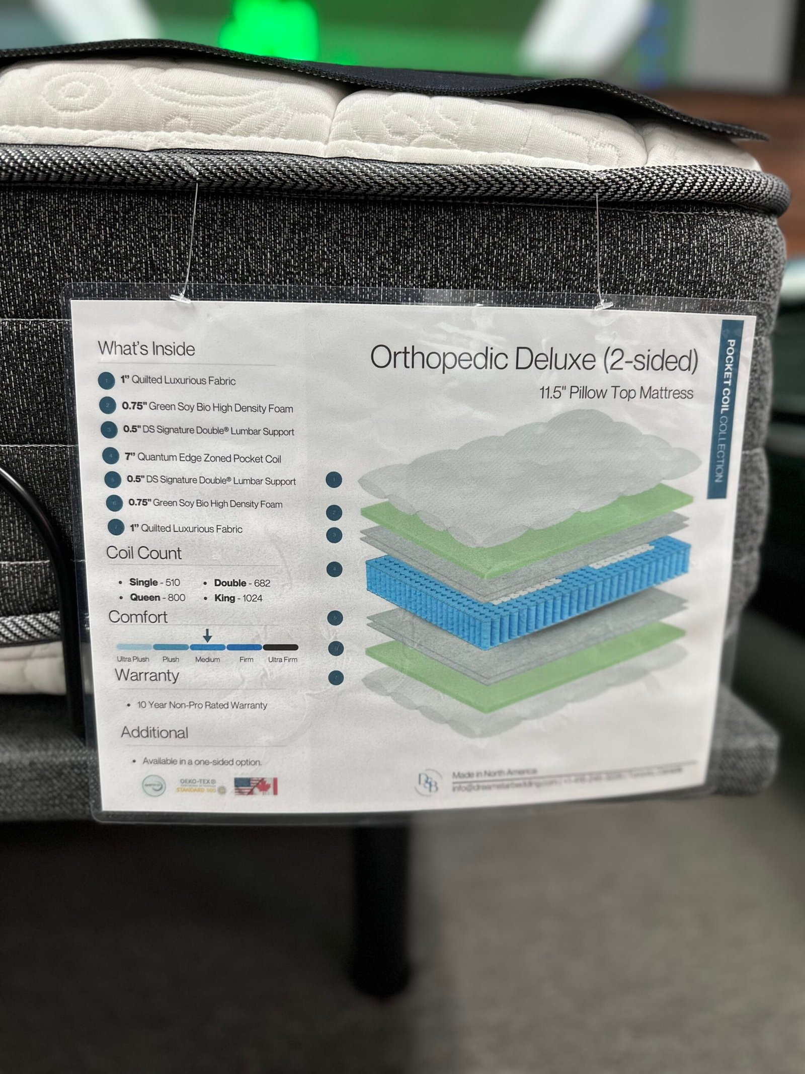 DreamStar Orthopedic Deluxe 2-Sided - Image 3