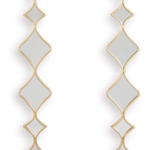 Harriswood - Accent Mirror Set (Set of 2) - Gold Finish