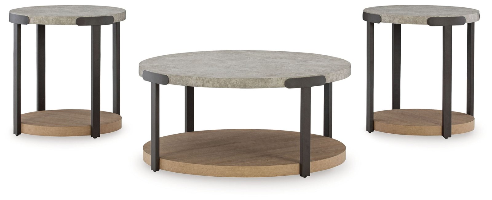 Darthurst - Occasional Table Set (Set of 3) - Light Brown - Image 2