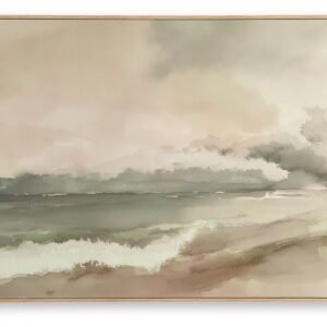 Vallus - Wall Art - Blush / Green / Gray