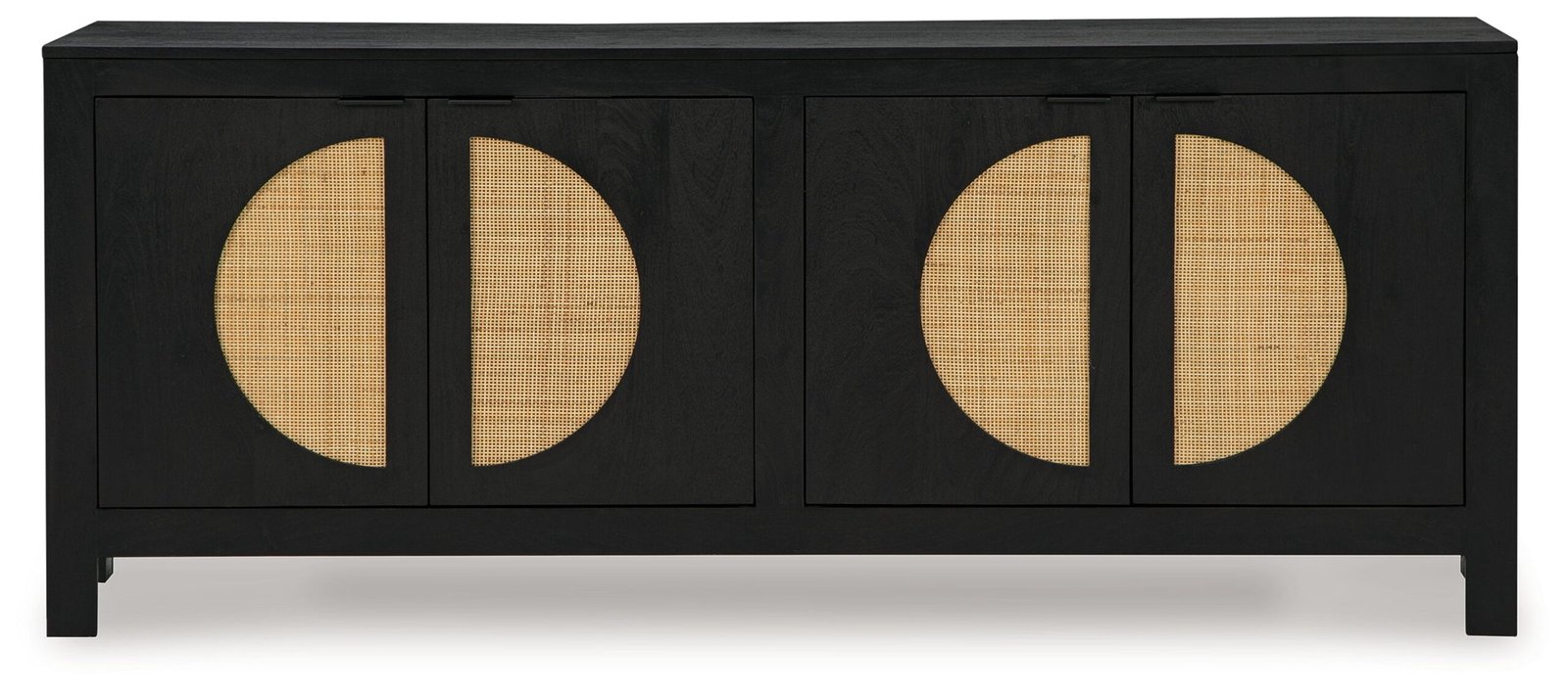 Cliffiings - Accent Cabinet - Black / Natural - Image 3