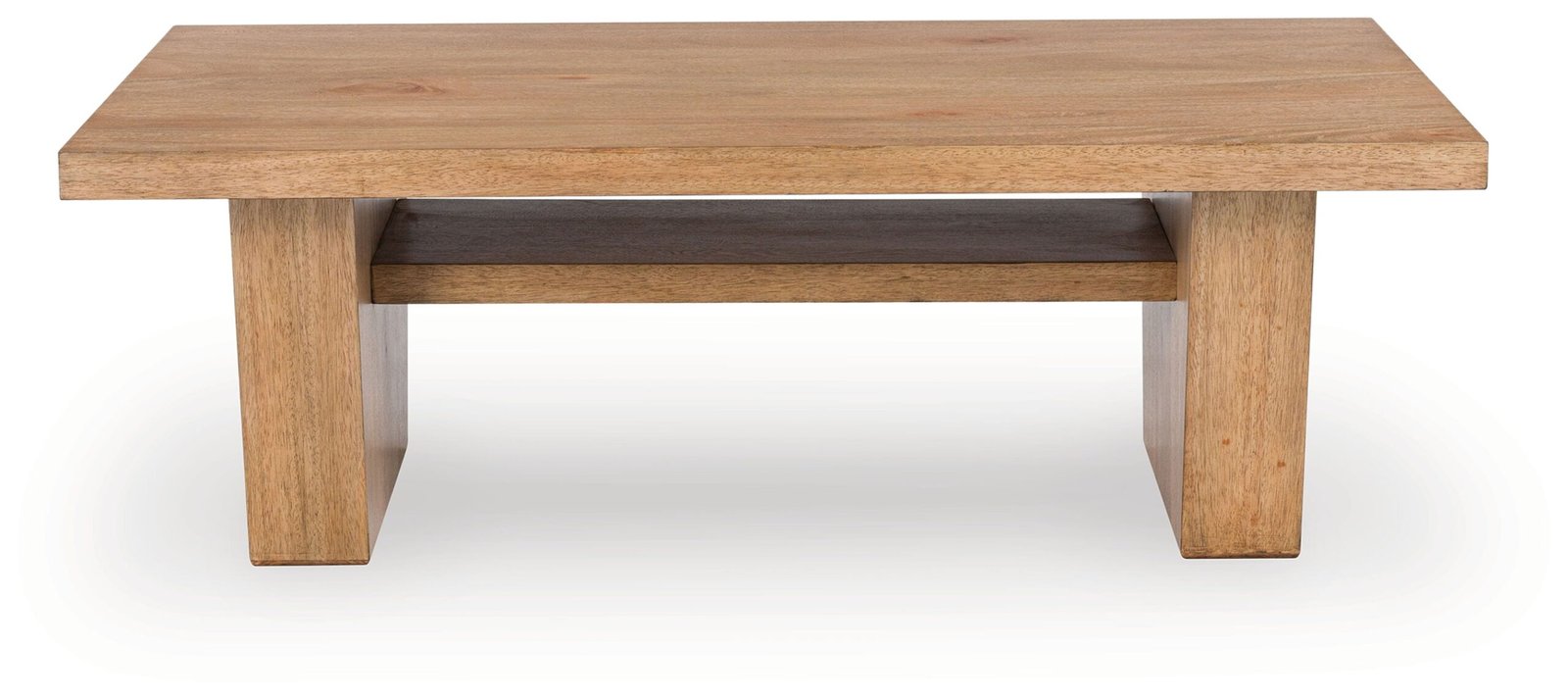 Kristiland - Rectangular Cocktail Table - Light Brown - Image 4