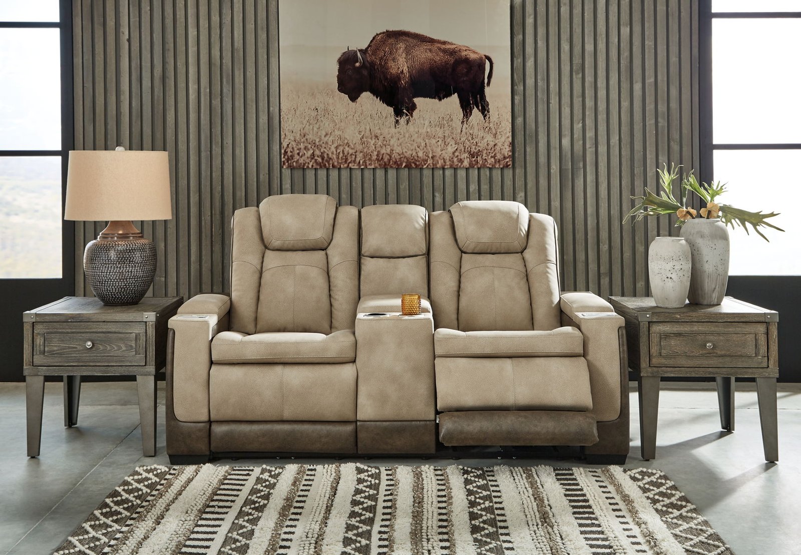 Next-Gen Durapella - Power Reclining Loveseat - Image 7