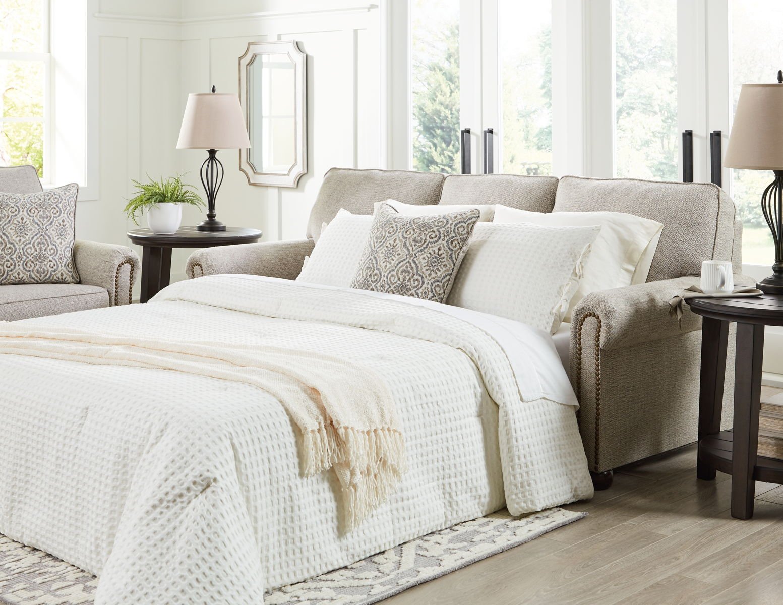 Gaelon - Queen Sofa Sleeper - Dune - Image 3