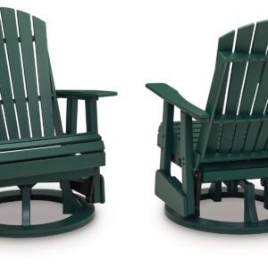 Shell Beach - Swivel Glider Chair - Green