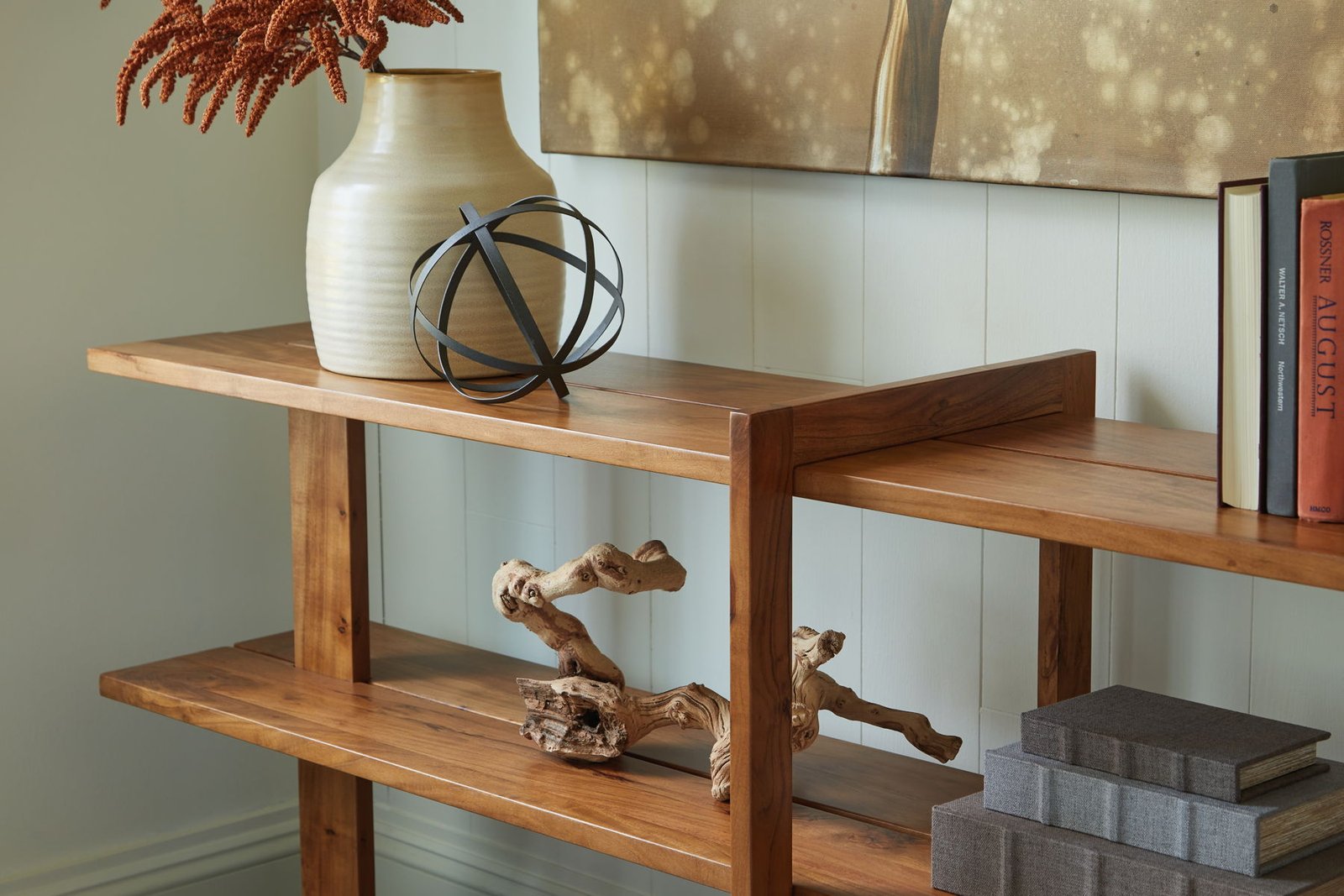Fayemour - Console Sofa Table - Brown - Image 2