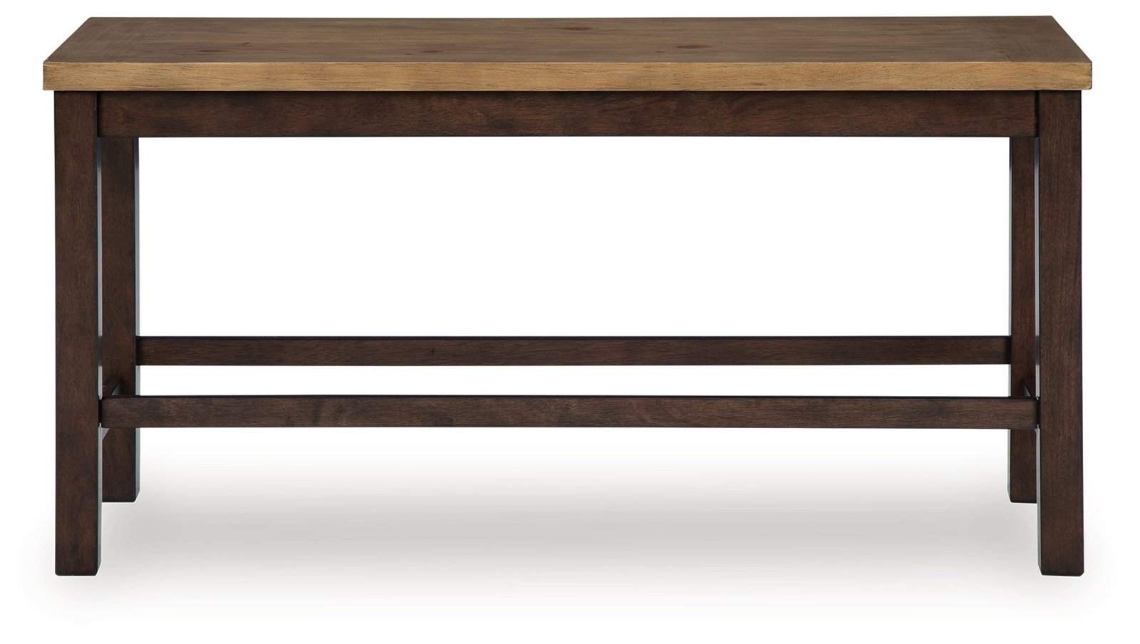 Rylandeen - Double Counter Height Bench - Light Brown / Dark Brown - Image 3