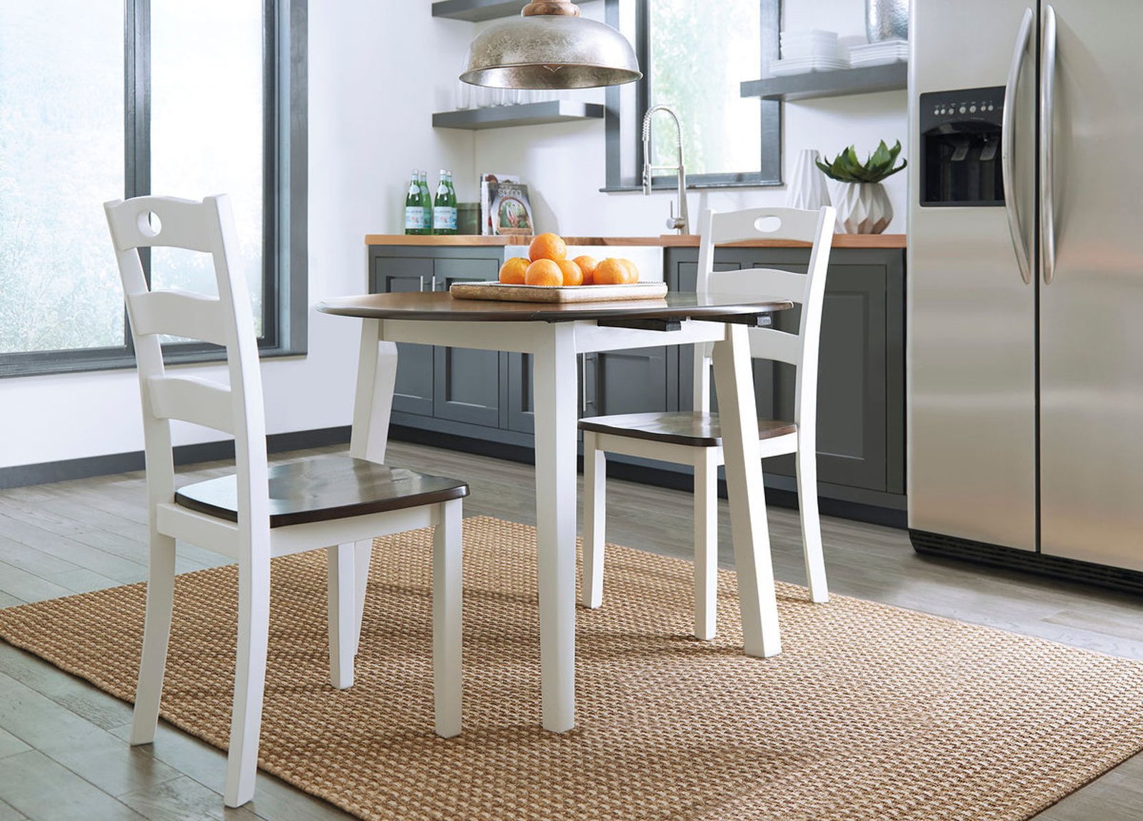Woodanville - Round Dining Table Set - Image 3