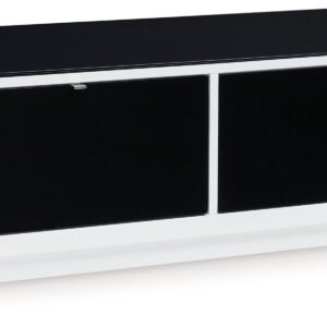 Gardoni - Rectangular Cocktail Table - White / Black