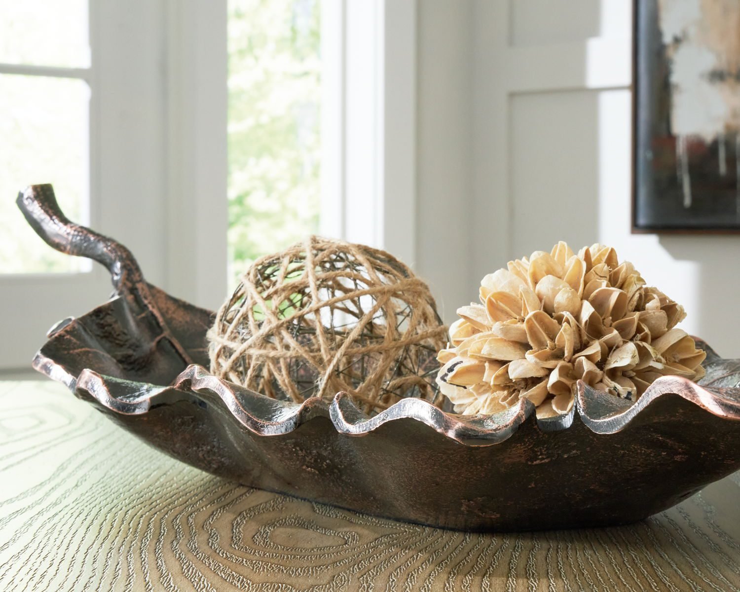 Avermund - Sculpture - Antique Copper Finish - Image 4