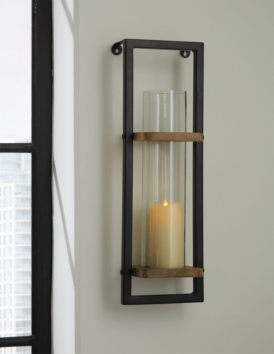 Colburn - Wall Sconce - Natural / Black - Image 4