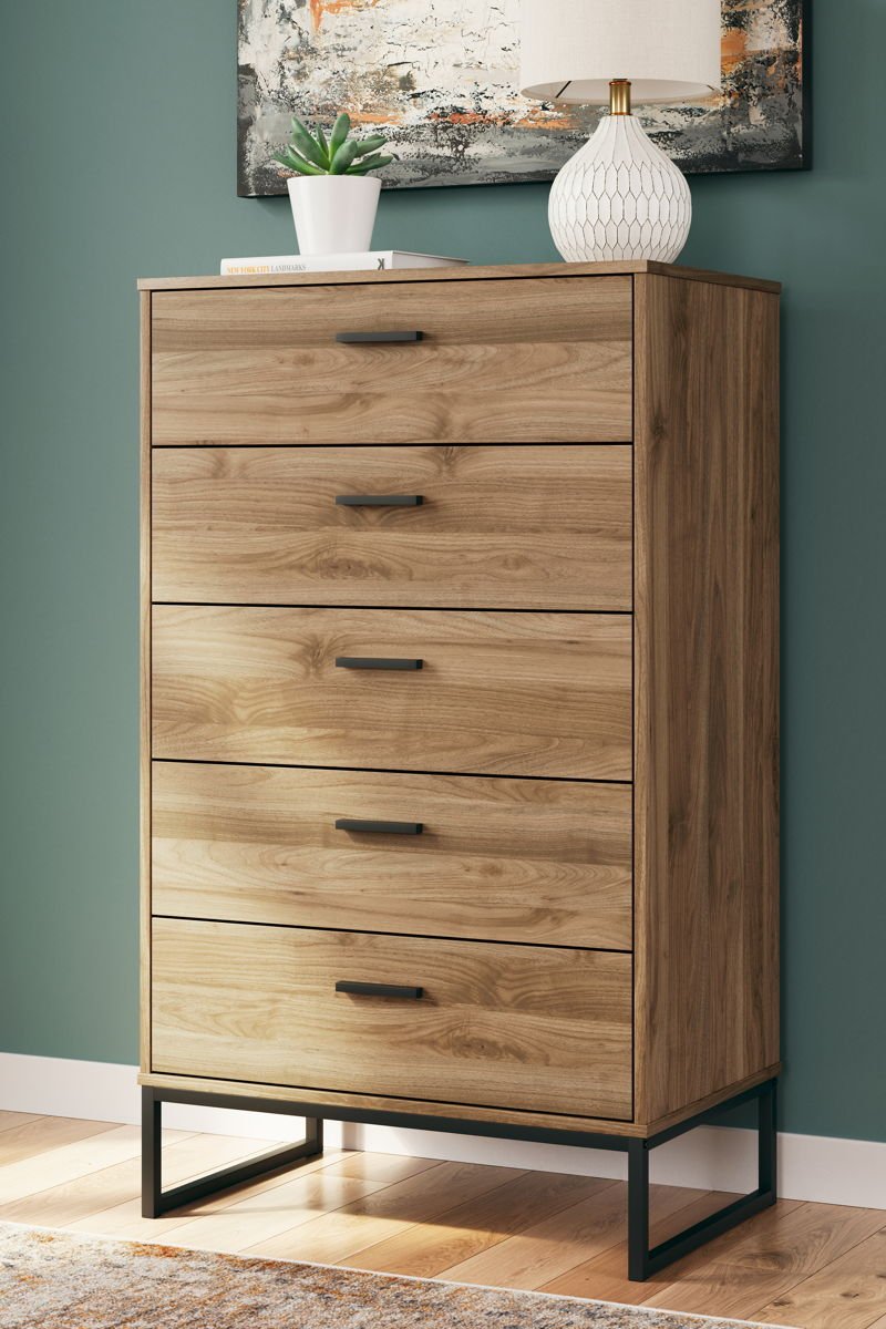Deanlow - Panel Bedroom Set - Image 5