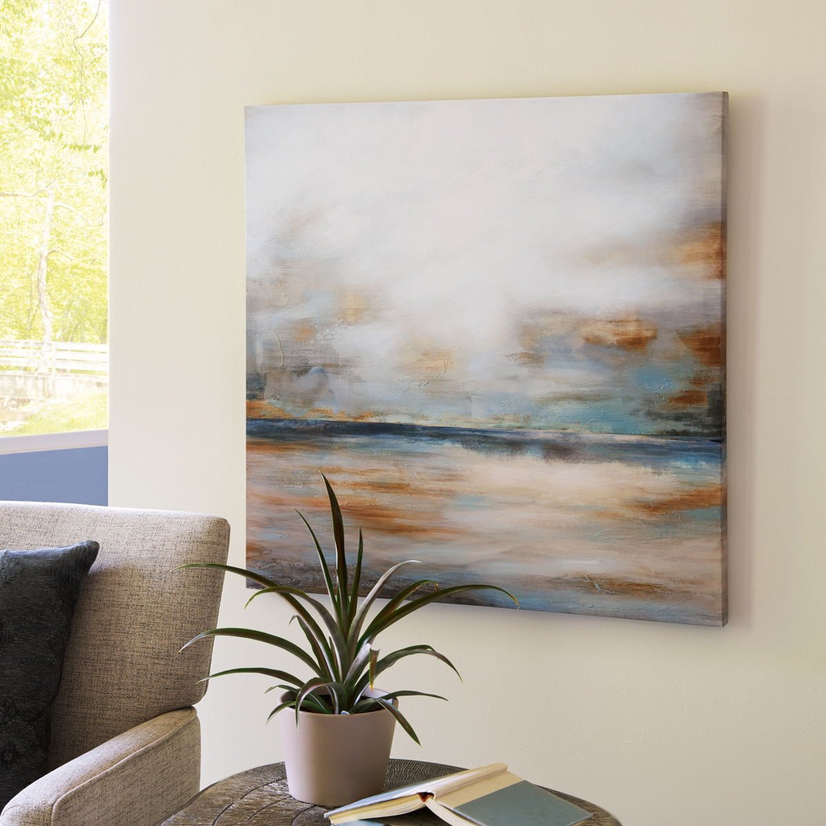 Weatheridge - Wall Art - Grey / Gold - Image 2