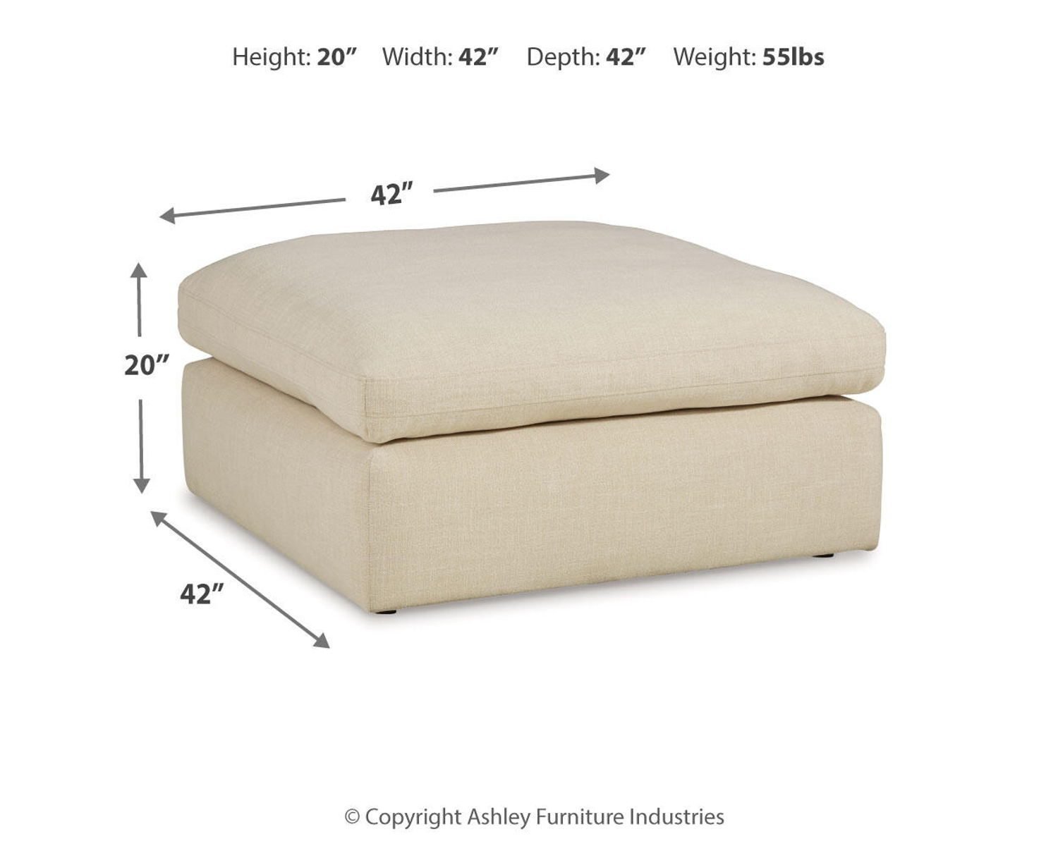 Elyza - Oversized Ottoman - Image 4