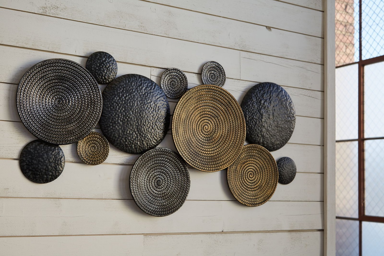 Emsley - Wall Decor - Metallic / Black / Gray - Image 4