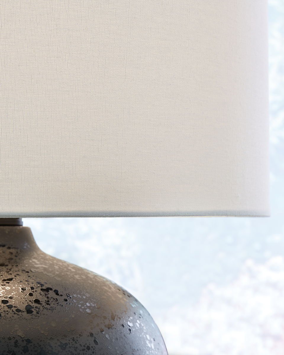 Ladstow - Ceramic Table Lamp - Black - Image 4