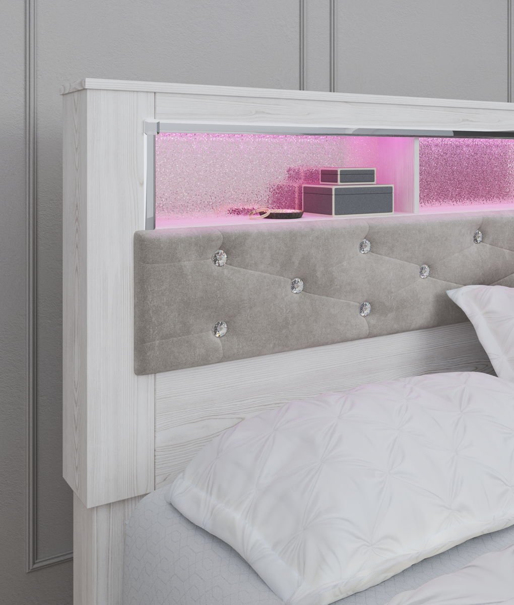 Altyra - Panel Bookcase Headboard - Image 2