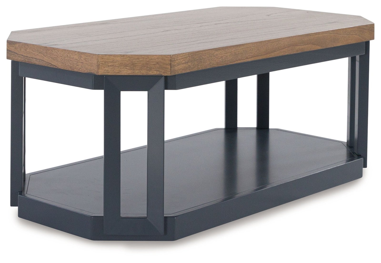 Landocken - Occasional Table Set (Set of 3) - Brown / Blue - Image 3