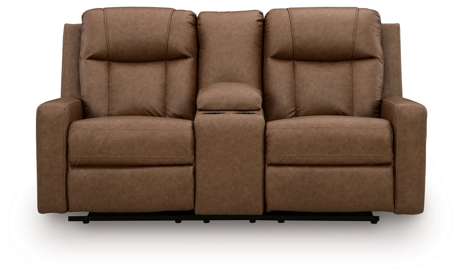 Mackmenville - Double Reclining Loveseat With Console - Image 6