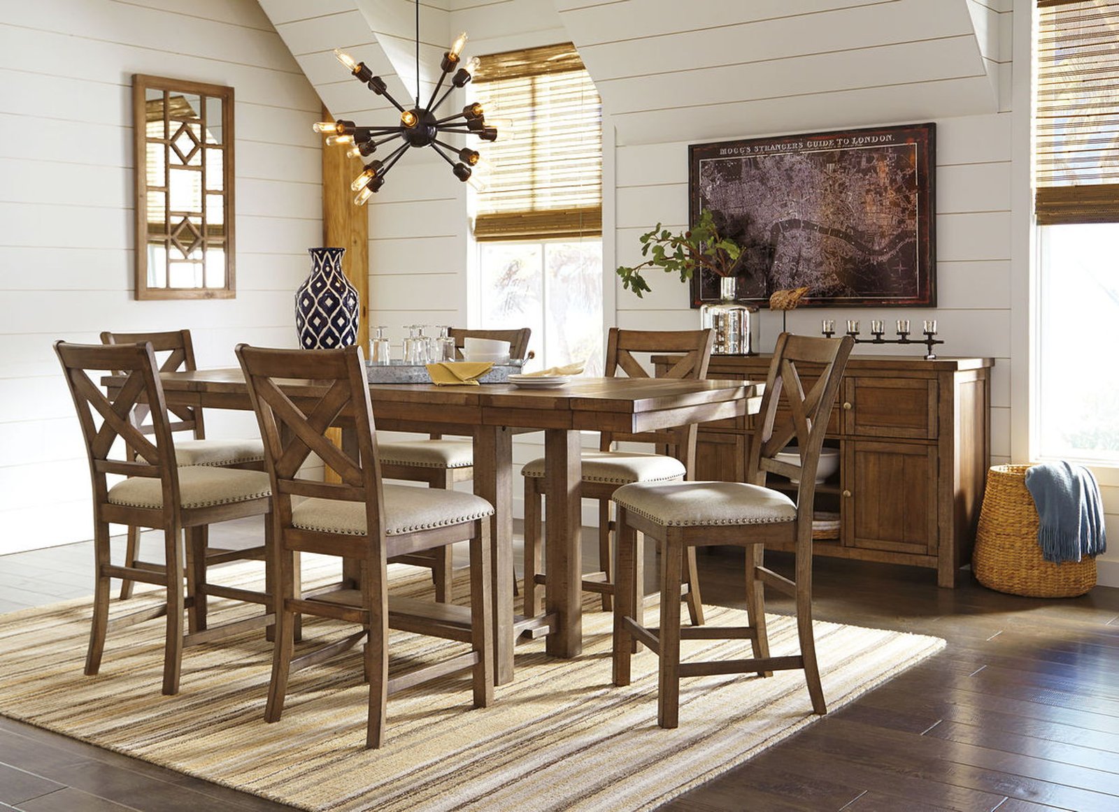 Moriville - Rectangular Dining Table Set - Counter Height - Image 4