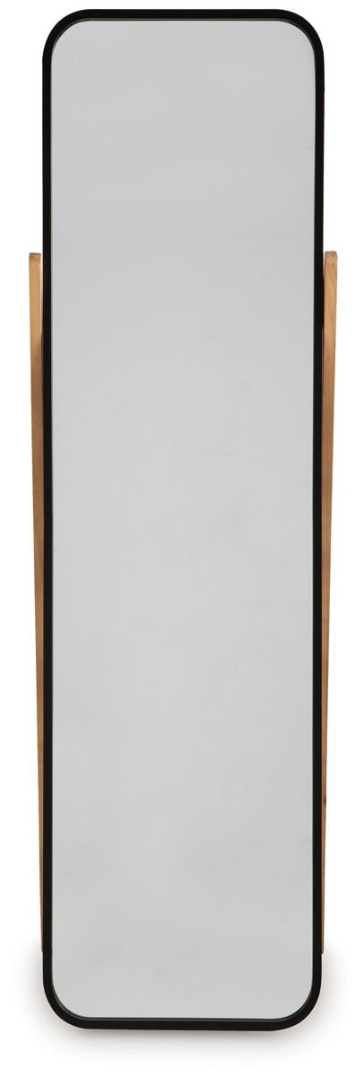 Bronick - Floor Mirror - Black / Brown - Image 4