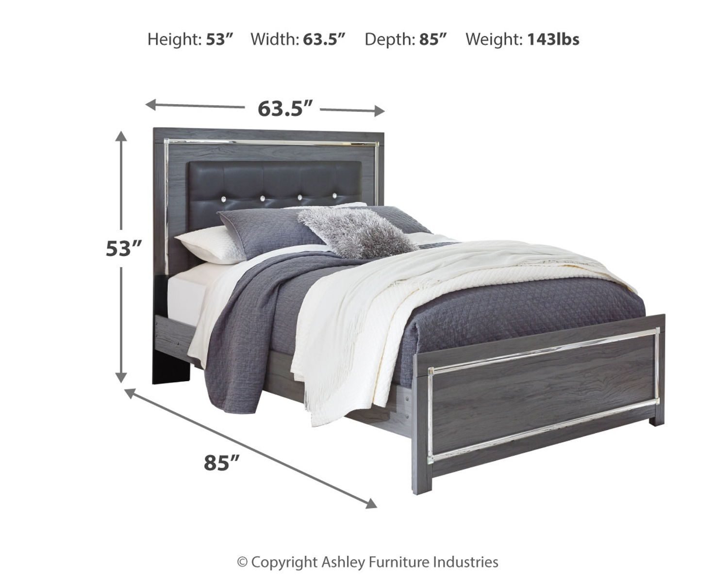 Lodanna - Panel Bed - Image 11