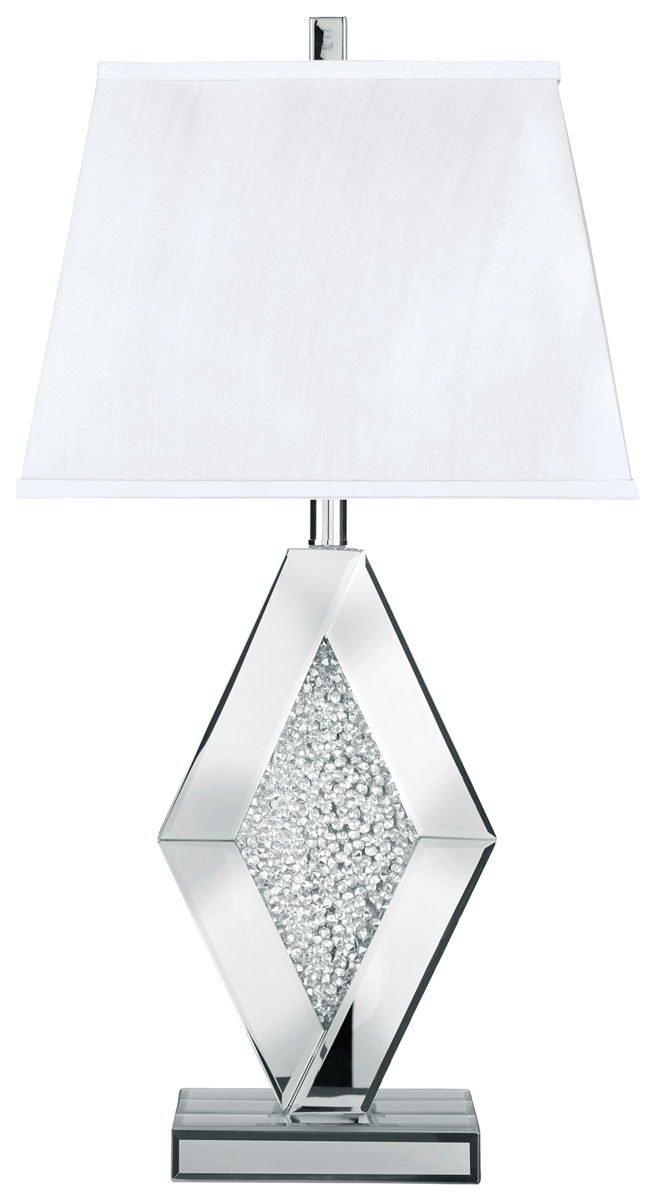 Prunella - Mirror Table Lamp - Silver Finish