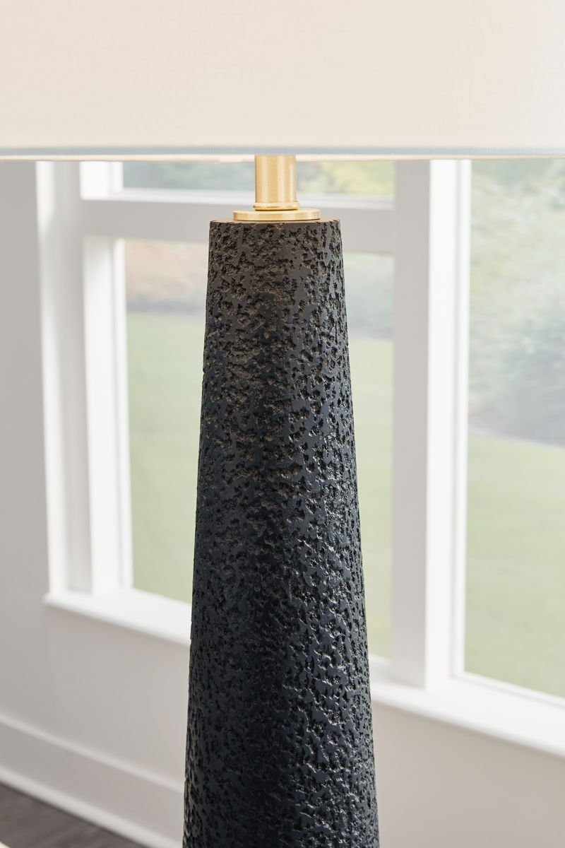 Hallburg - Poly Floor Lamp - Black - Image 3