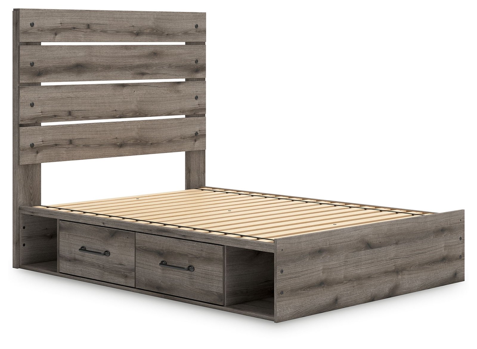 Graystorm - Panel Bed With Storage - Image 4