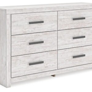 Cayboni - Six Drawer Dresser - Whitewash