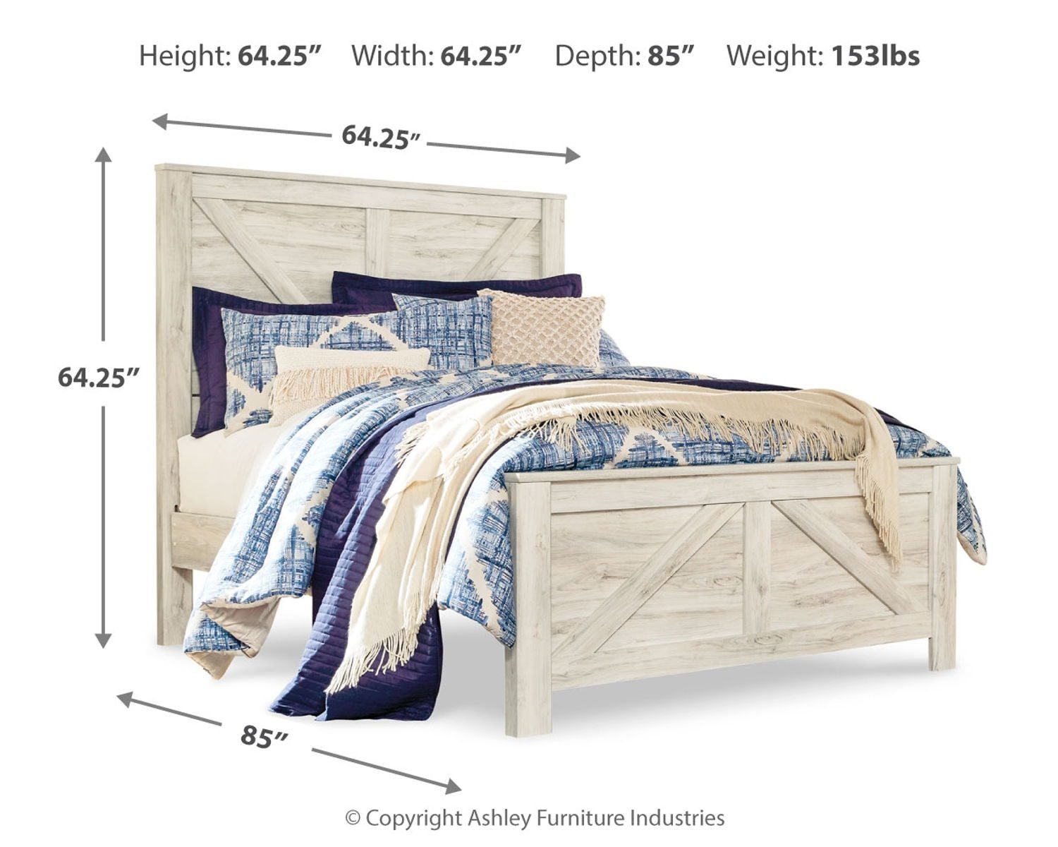 Bellaby - Crossbuck Panel Bed - Image 2