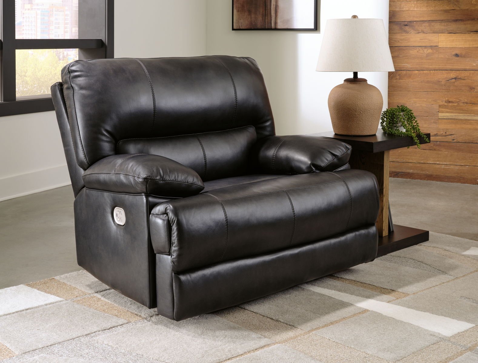 Mountainous - Power Recliner With Adj Headrest - Eclipse - Image 4