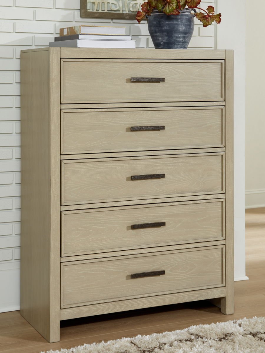 Calmoro - Five Drawer Chest - Gray - Image 3