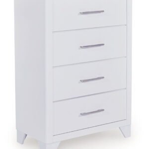 Jarlee - Four Drawer Chest - White