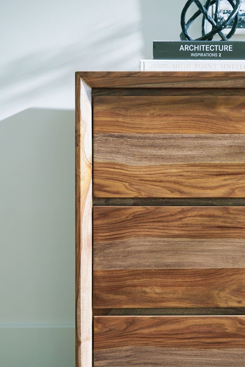 Dressonni - Dresser And Mirror - Brown - Image 4