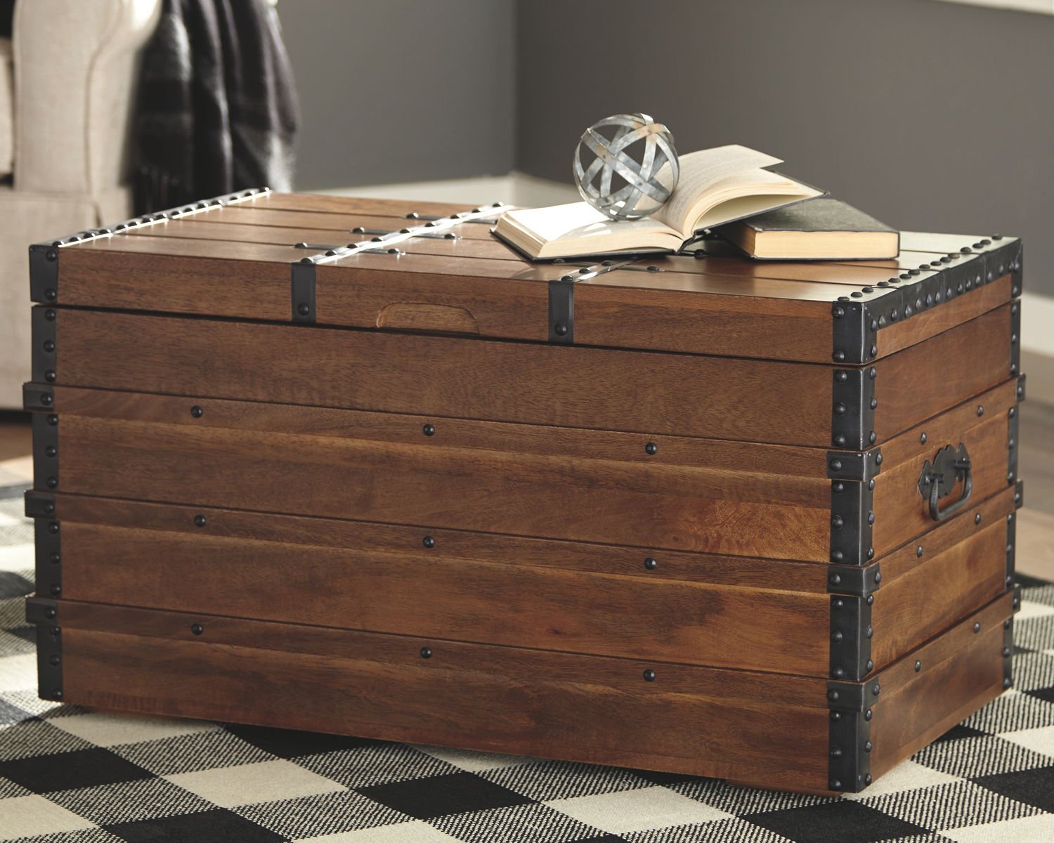 Kettleby - Storage Trunk - Brown - Image 4