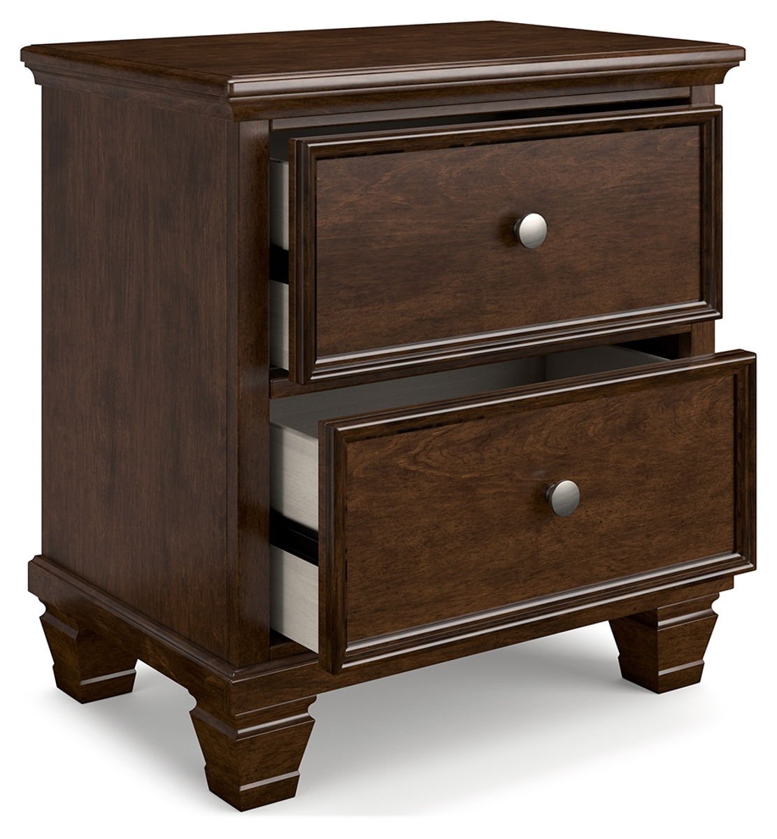 Danabrin - Two Drawer Nightstand - Brown - Image 3