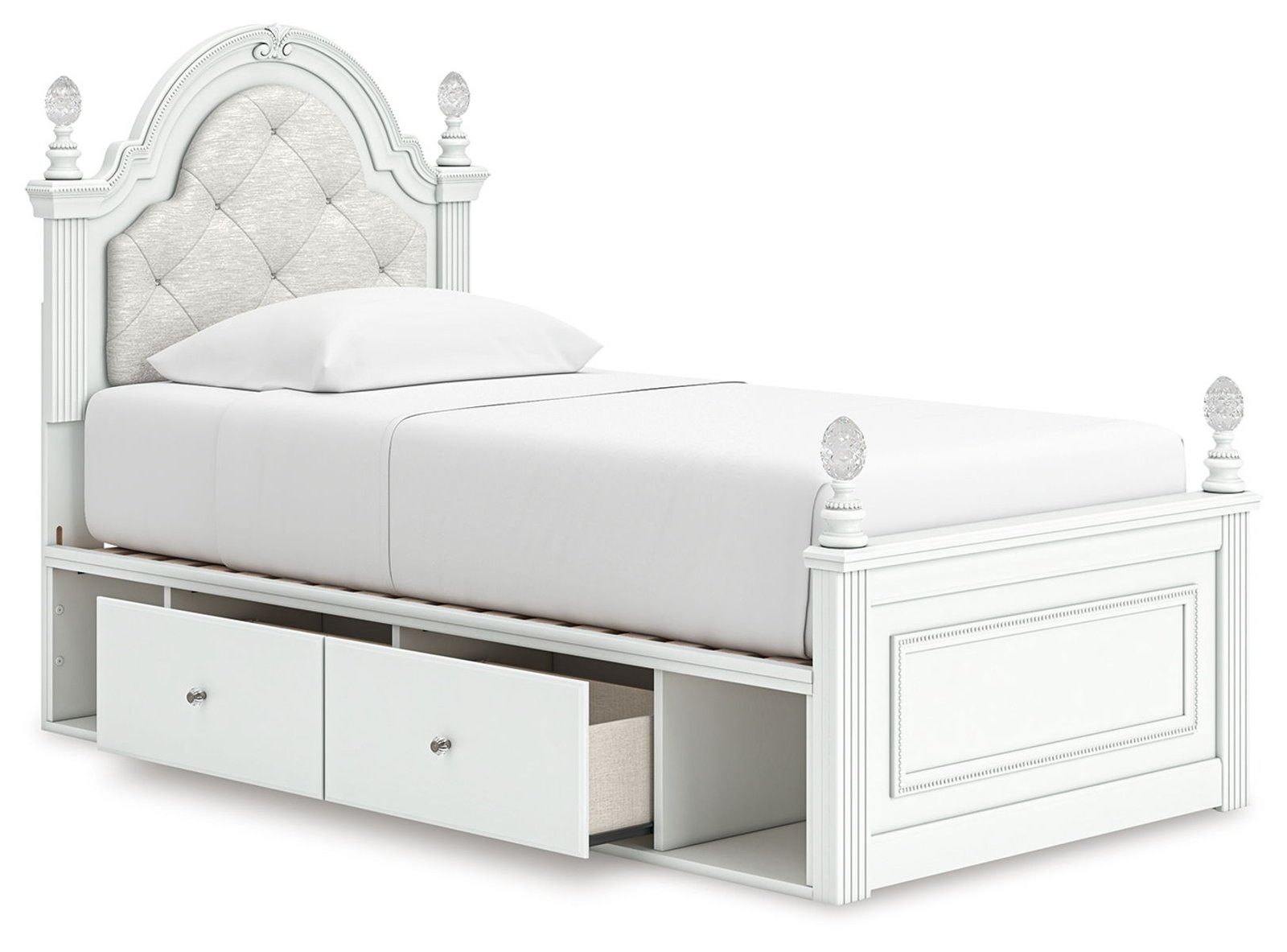 Kozlani - Upholstered Panel Storage Bed - Image 3