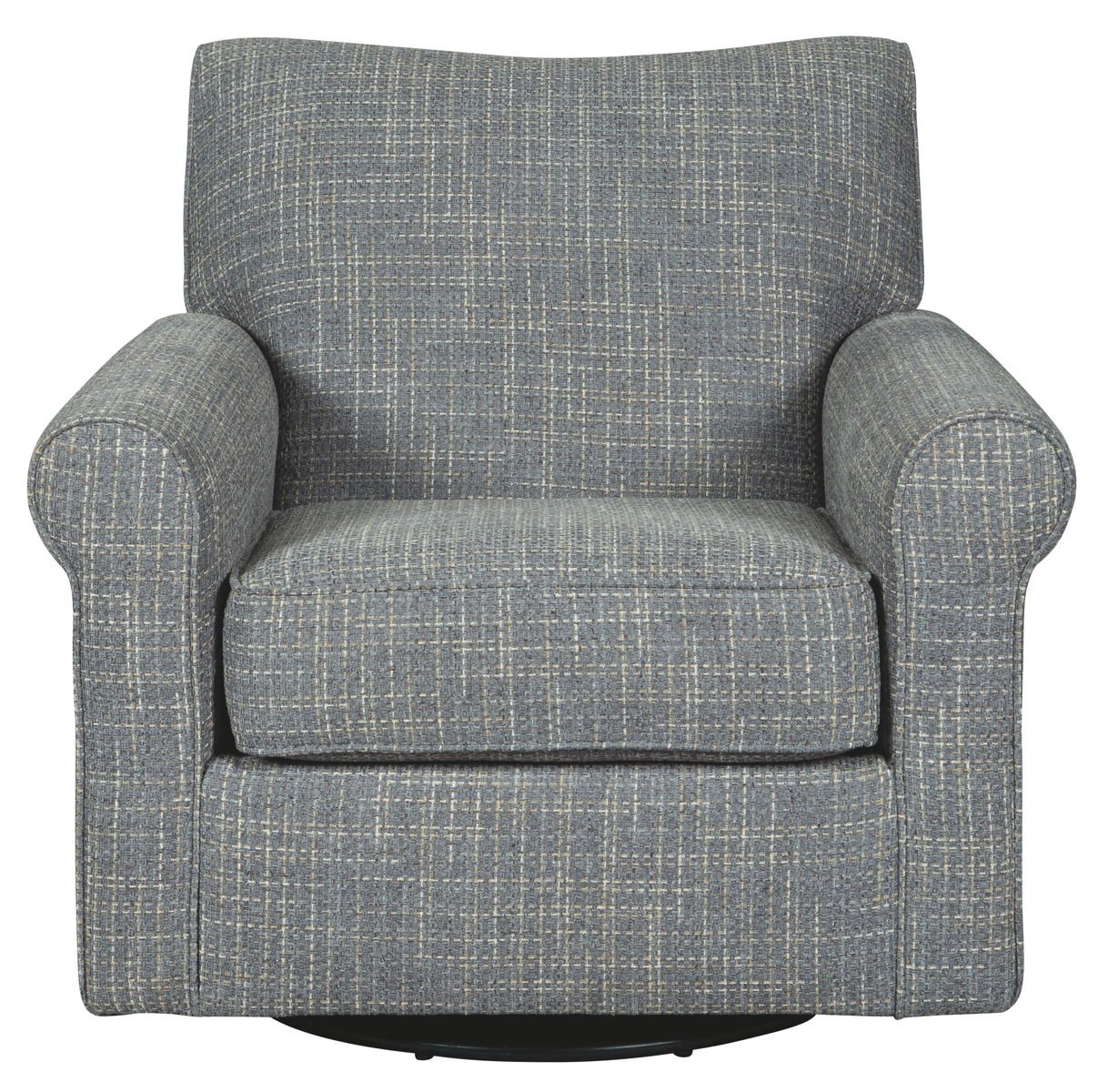 Renley - Swivel Glider Accent Chair - Ash - Image 4