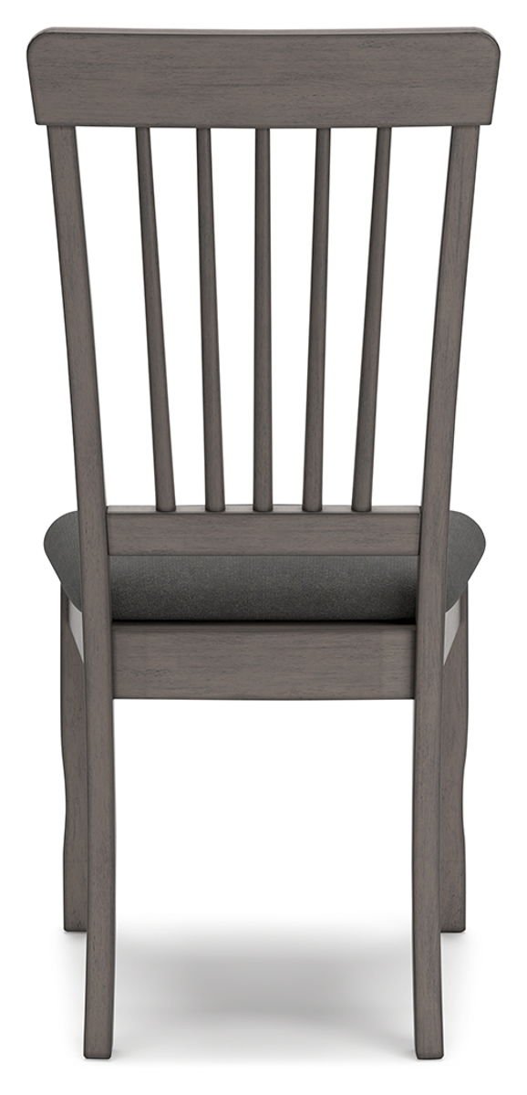 Shullden - Dining Room Side Chair (Set of 2) - Gray - Image 4
