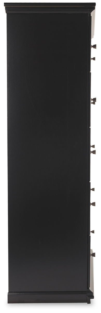 Maribel - Five Drawer Chest - Black - Image 3