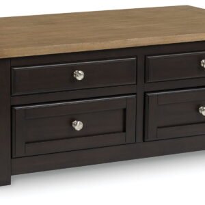 Drazmine - Lift Top Cocktail Table - Brown