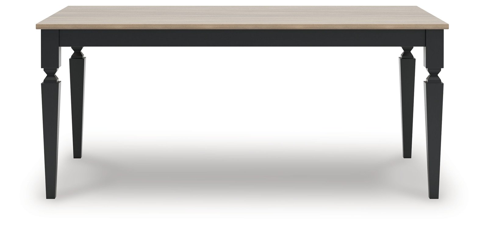 Brenkerton - Rectangular Dining Room Table - Grayish Brown / Black - Image 4