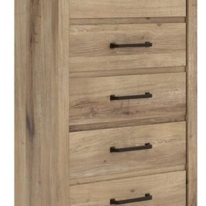 Brozmont - Five Drawer Chest - Tan