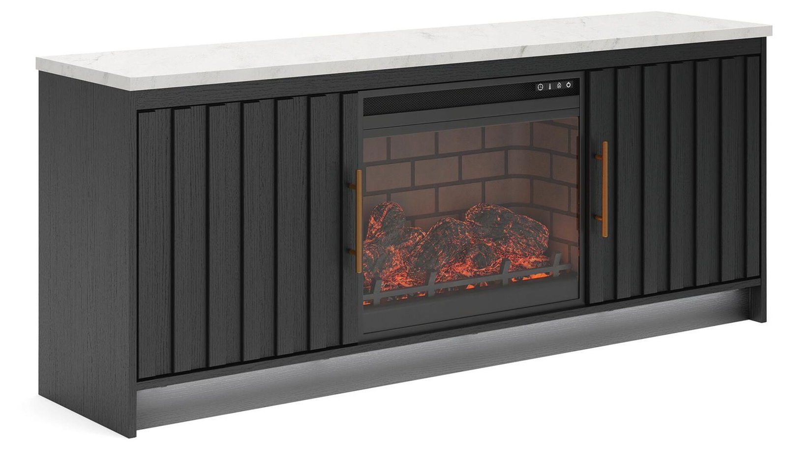 Cadmori - TV Stand With Fireplace Option - Image 7