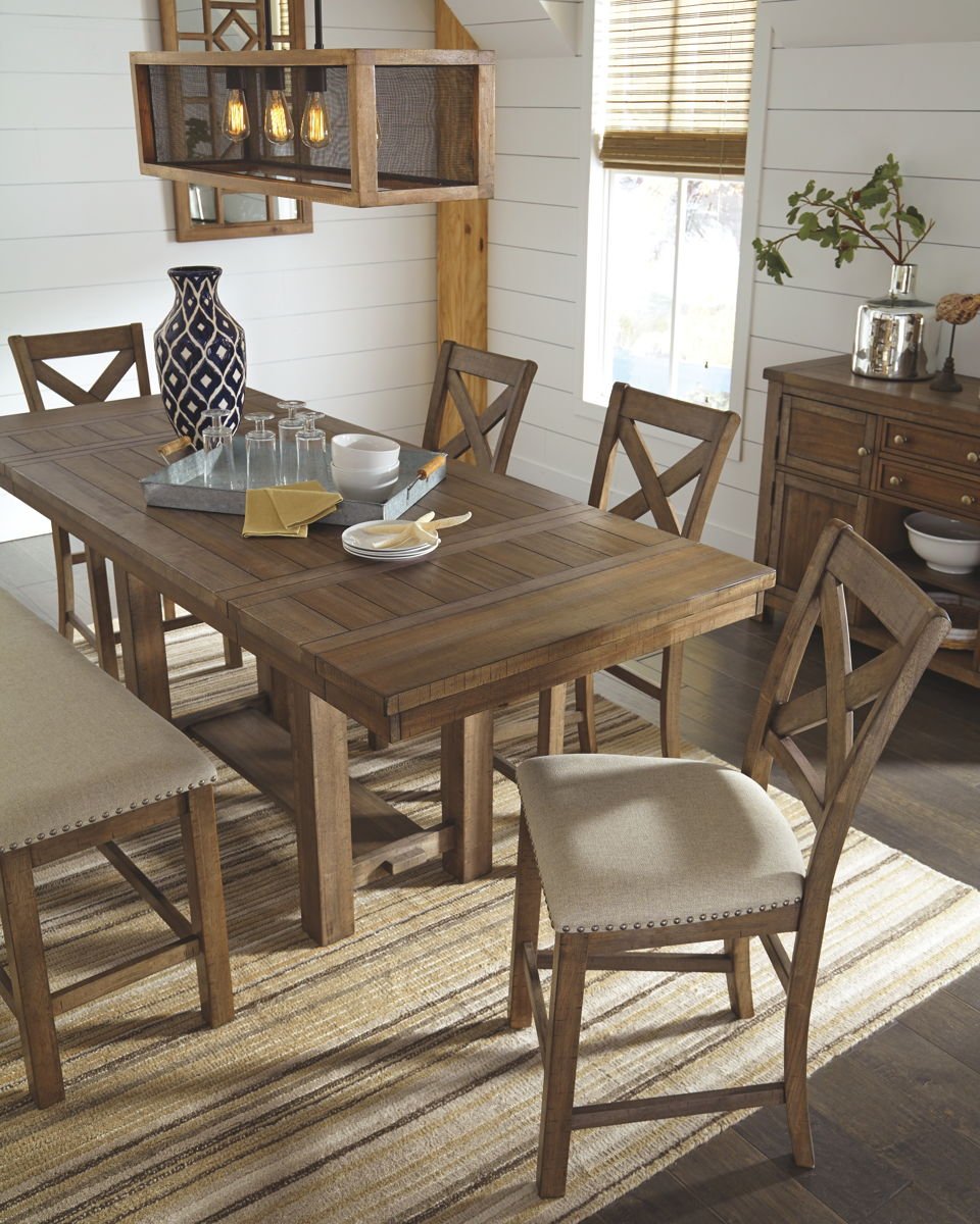 Moriville - Rectangular Dining Table Set - Counter Height - Image 3