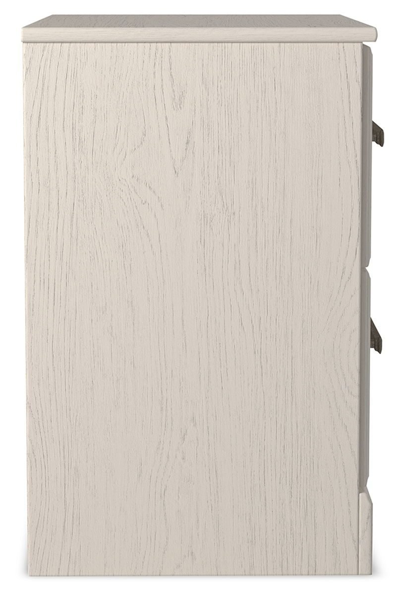 Stelsie - Two Drawer Night Stand - White - Image 4