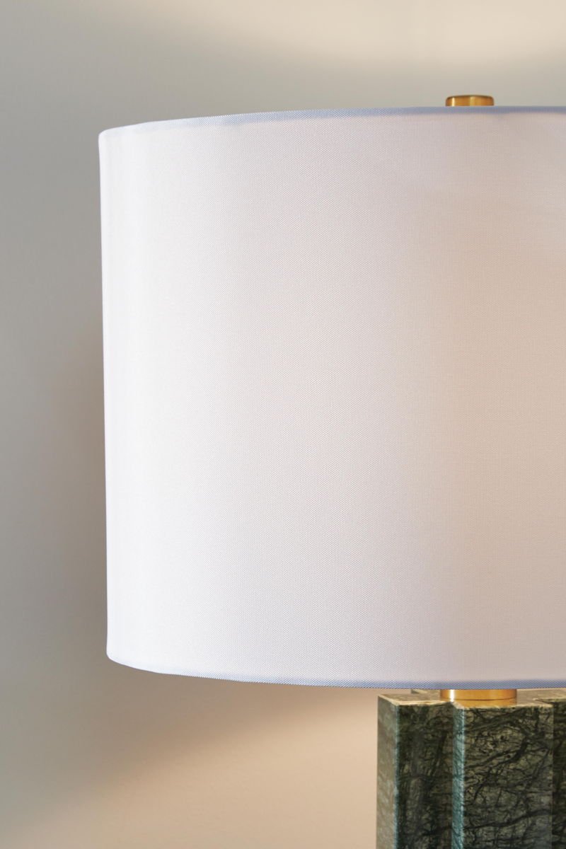 Keegan - Marble Table Lamp - Green - Image 4