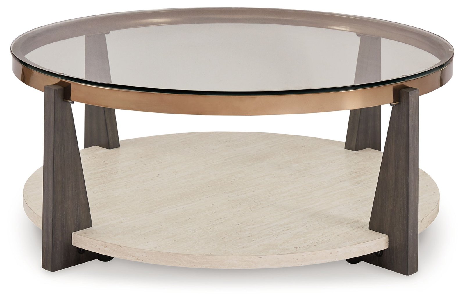 Frazwa - Round Cocktail Table - Multi - Image 2